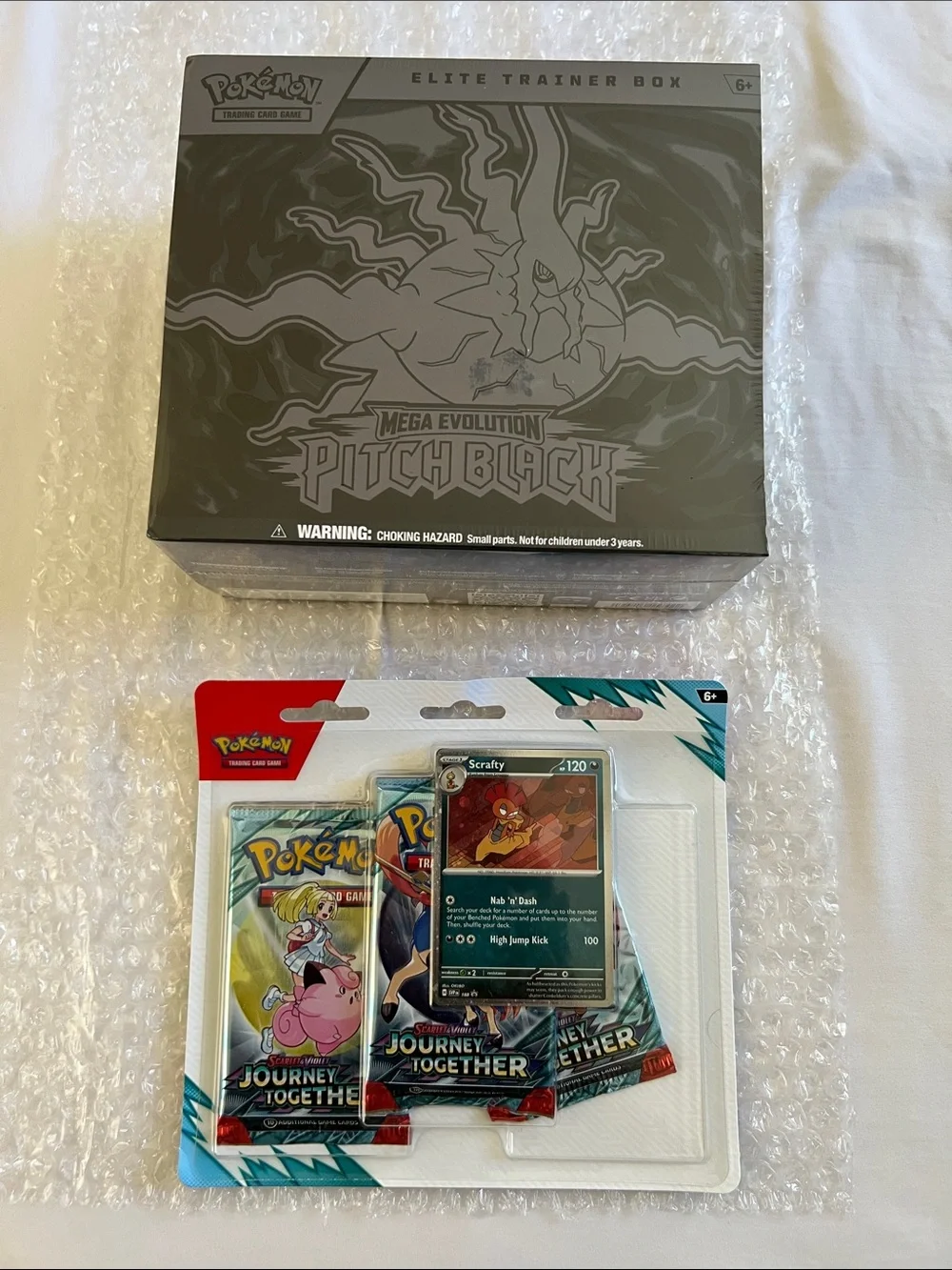 Mega Evolution Pitch Black Elite Trainer Box & Journey Together - Black